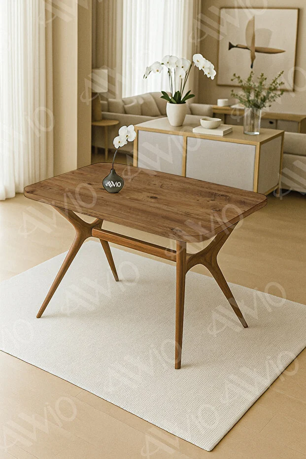 Nora 80x120 Mutfak Masası Yemek Masası Balkon Masası Cafe Masası 2